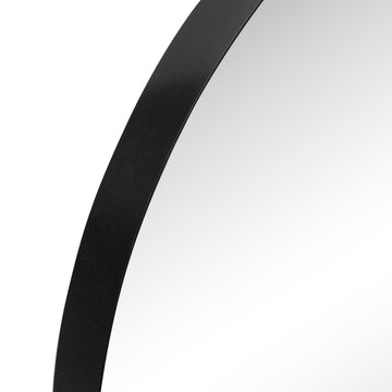 Elodie 24 in. W x 36 in. H Medium Arched Metal Framed Wall Mounted Mirror - JONATHAN Y